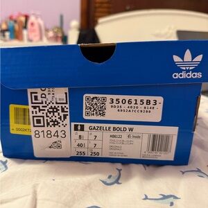 Adidas Gazelle Bold W in Classic Blue